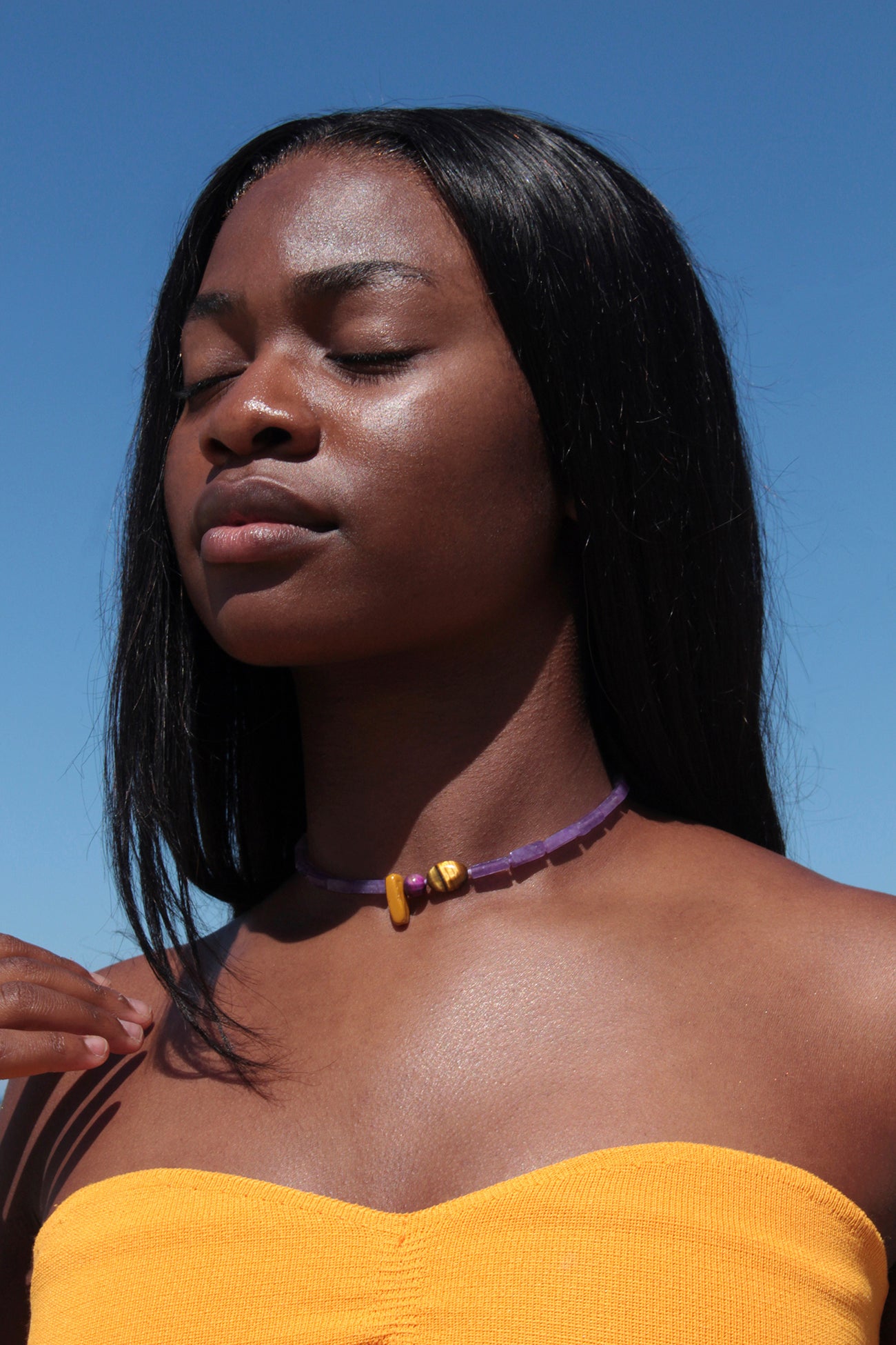 Lilac necklace