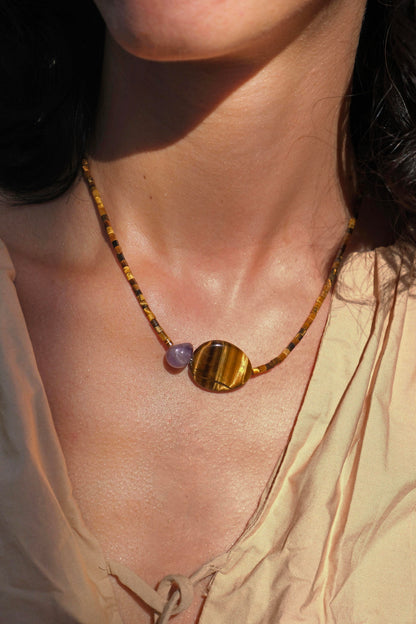 Lilac necklace