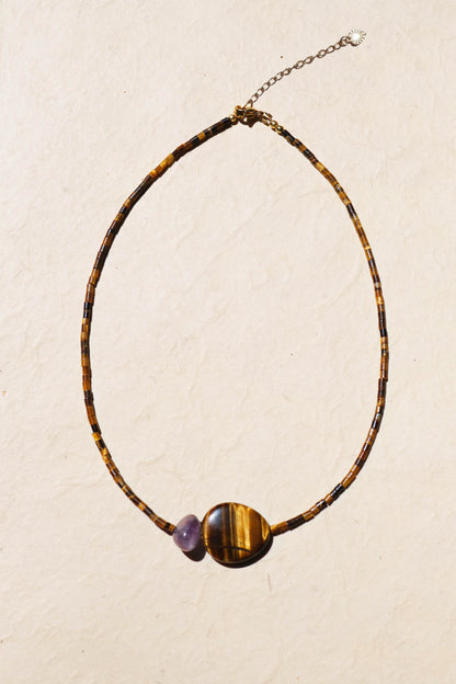 Lilac necklace
