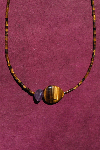 Lilac necklace