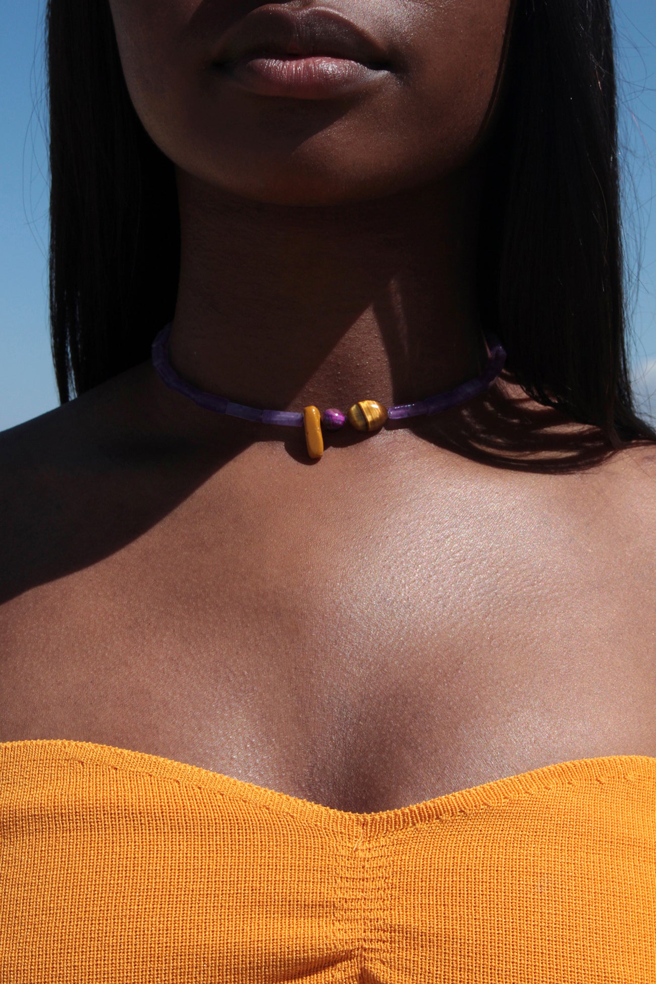 Lilac necklace
